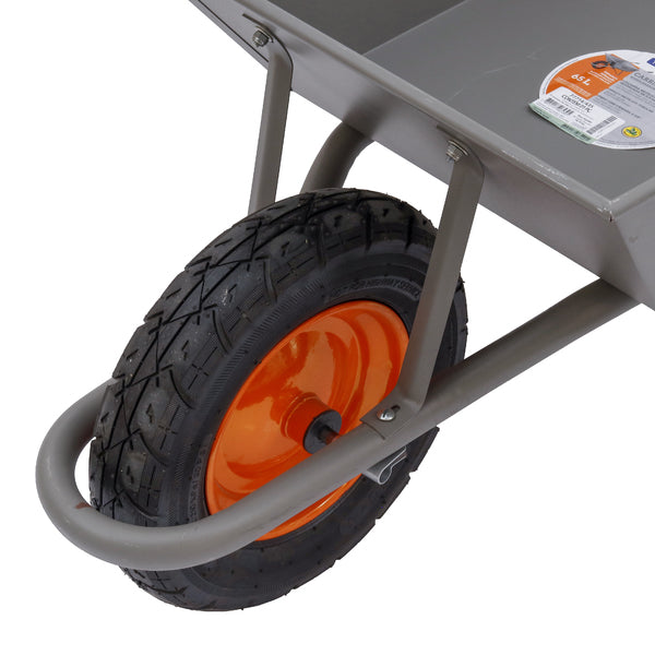 Carrinho de Mão Tramontina Extraforte 65L Aço Carbono até 120kg