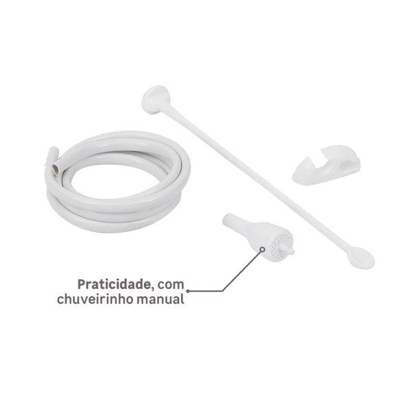 Chuveiro Elétrico Multitemperatura Branco Redondo Top Jet Lorenzetti