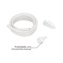 Chuveiro Elétrico Lorenzetti Futura Quadrado 6800W 220V Branco Multitemperatura