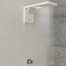 Chuveiro Elétrico Eletrônico Lorenzetti Acqua Duo Ultra 6800W 220V Branco Quadrado