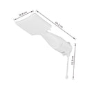 Chuveiro Elétrico Eletrônico Lorenzetti Loren Shower 7500W 220V Branco Quadrado