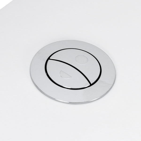 Vaso Sanitário Roca Round Branco com Caixa Acoplada 3/6L Saída Vertical