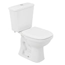 Vaso Sanitário com Caixa Acoplada e Assento Branco Duplo Acionamento 3/6L Saída Vertical Mariana Icasa