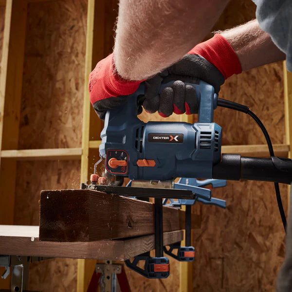 Serra Tico-Tico Elétrica Dexter 750W 127V com Bolsa e Lâminas